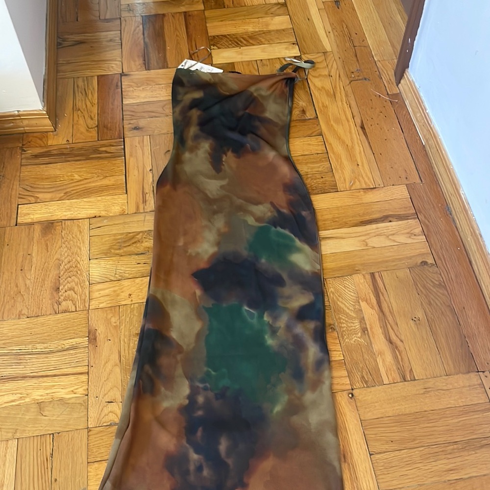 COPY - Zara multicolored body con dress never worn with tags still on